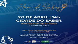 Jam do Saber acontece no dia 20 de abril em Camaçari