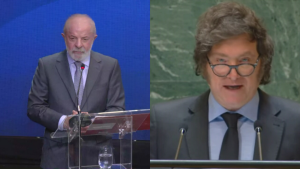 Lula e Milei divergem sobre cerco militar dos EUA à Venezuela