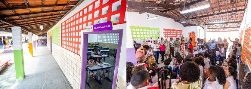 Camaçari: Prefeitura entrega manutenção da Escola Municipal Santo Antônio e reforça compromisso com a melhoria da rede municipal de ensino
