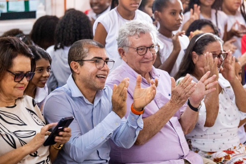 Camaçari: Prefeitura entrega manutenção da Escola Municipal Santo Antônio e reforça compromisso com a melhoria da rede municipal de ensino